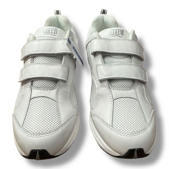 Drew Lightning II V White Sneaker Athletic Leather Walking Men’s Size 12.5 - Picture 3 of 10